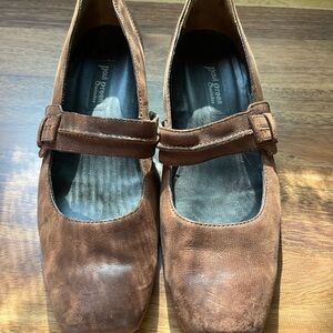 Paul Green Women's Brown Mary Jane Shoes